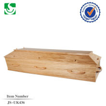 venta directa estilo europeo roble madera adulto ataúd hecho en China
